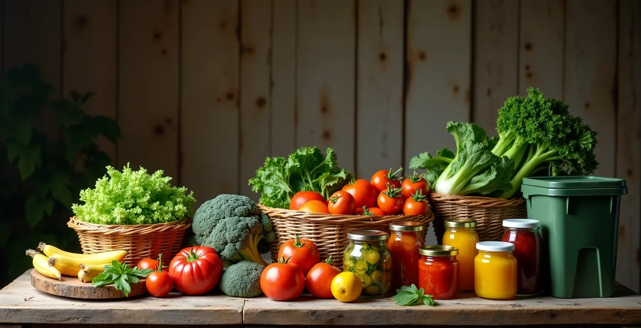 Système de valorisation des produits frais invendus avec transformation et redistribution