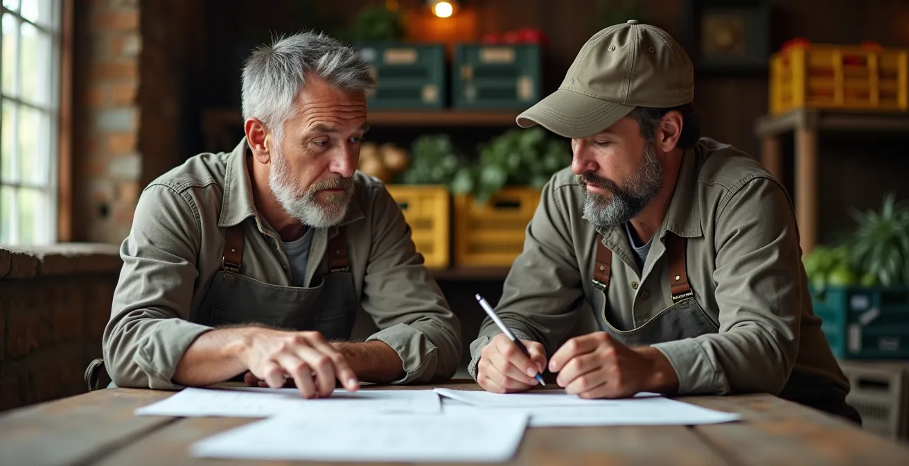 Structure de gouvernance et processus décisionnel dans un magasin de producteurs