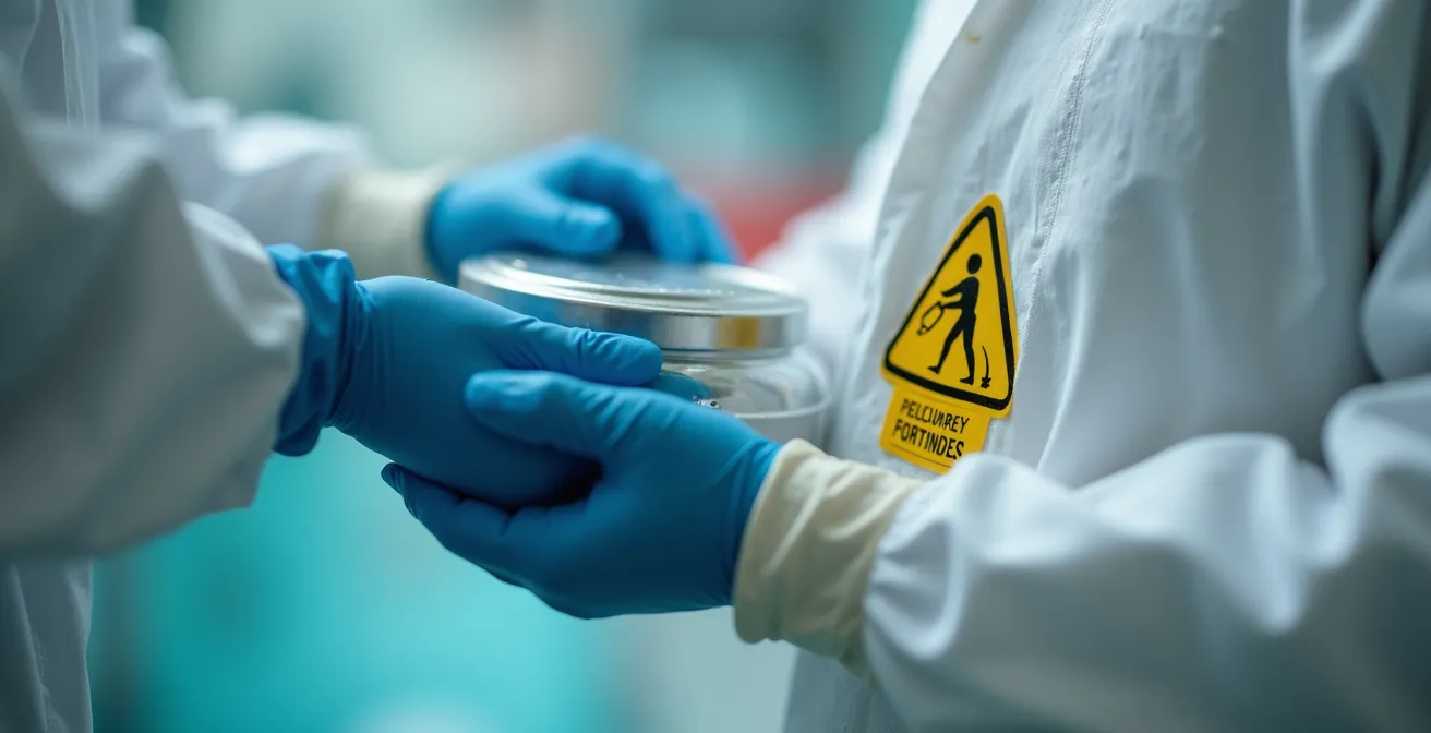 Protocole de sécurisation des cadavres en attente d'analyse IAHP